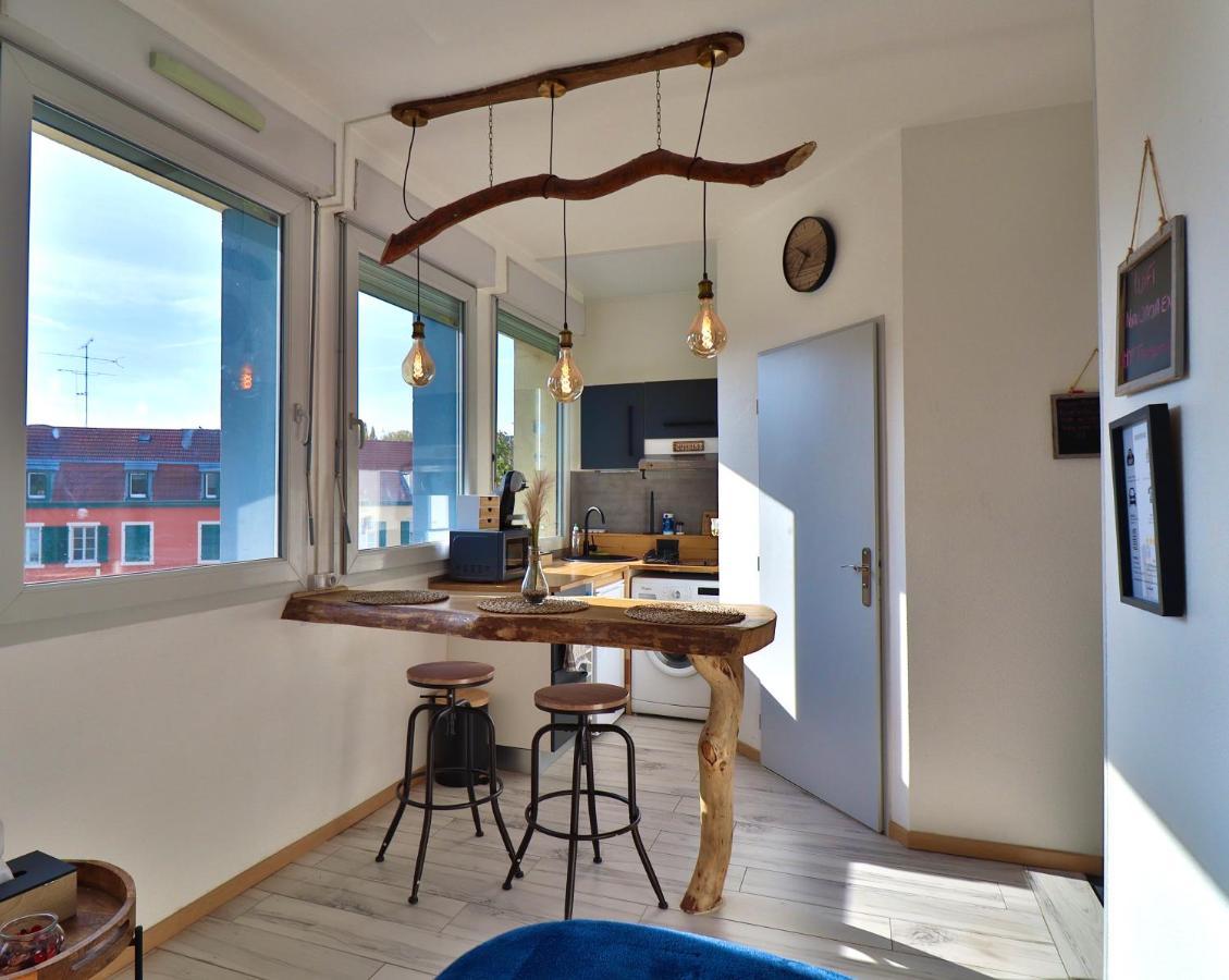 Superbe Studio Cosy Et Atypique 3 Etoiles Montbéliard Eksteriør bilde
