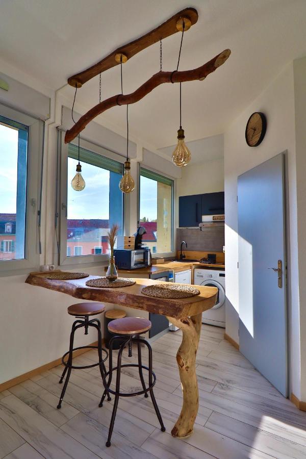 Superbe Studio Cosy Et Atypique 3 Etoiles Montbéliard Eksteriør bilde