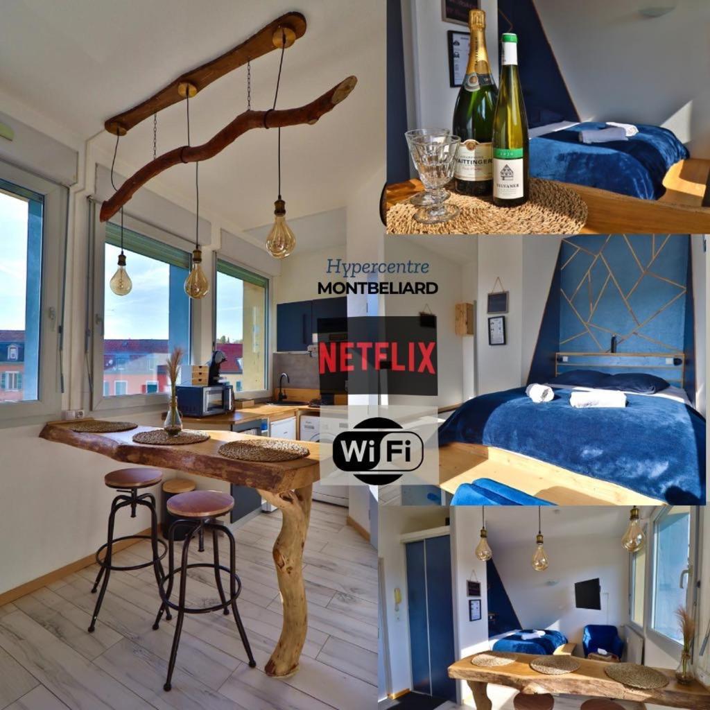 Superbe Studio Cosy Et Atypique 3 Etoiles Montbéliard Eksteriør bilde